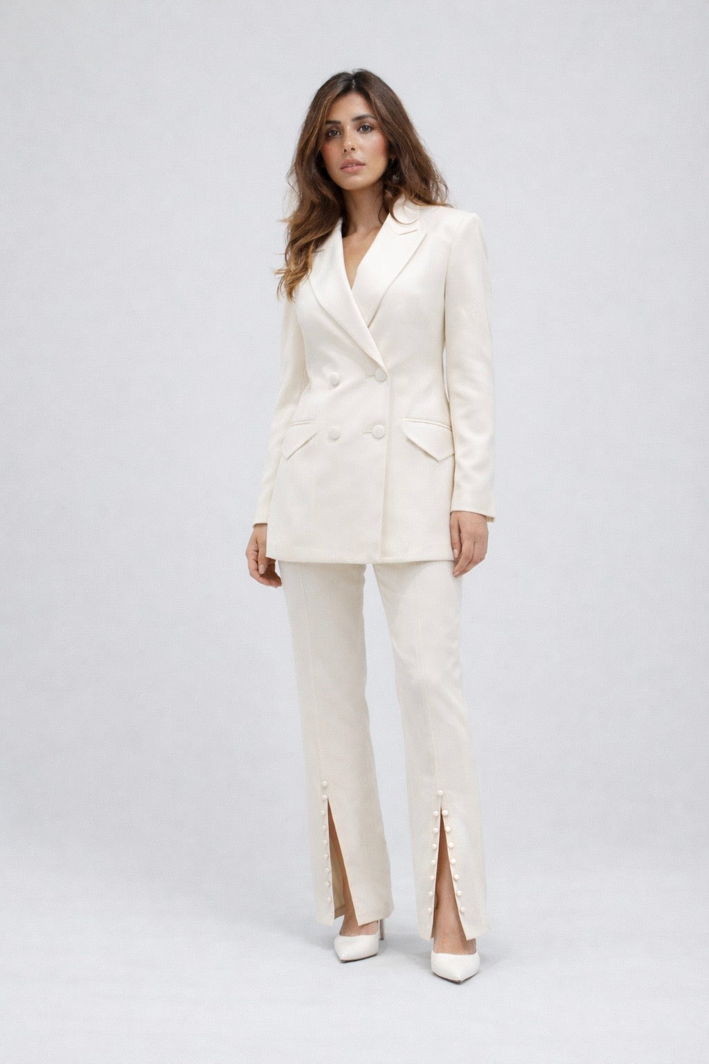 Ivory Pearl Suit
