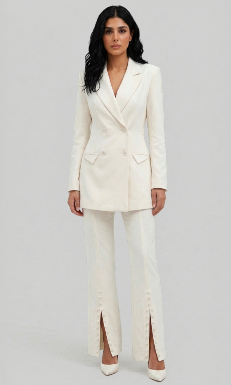 Ivory Pearl Suit