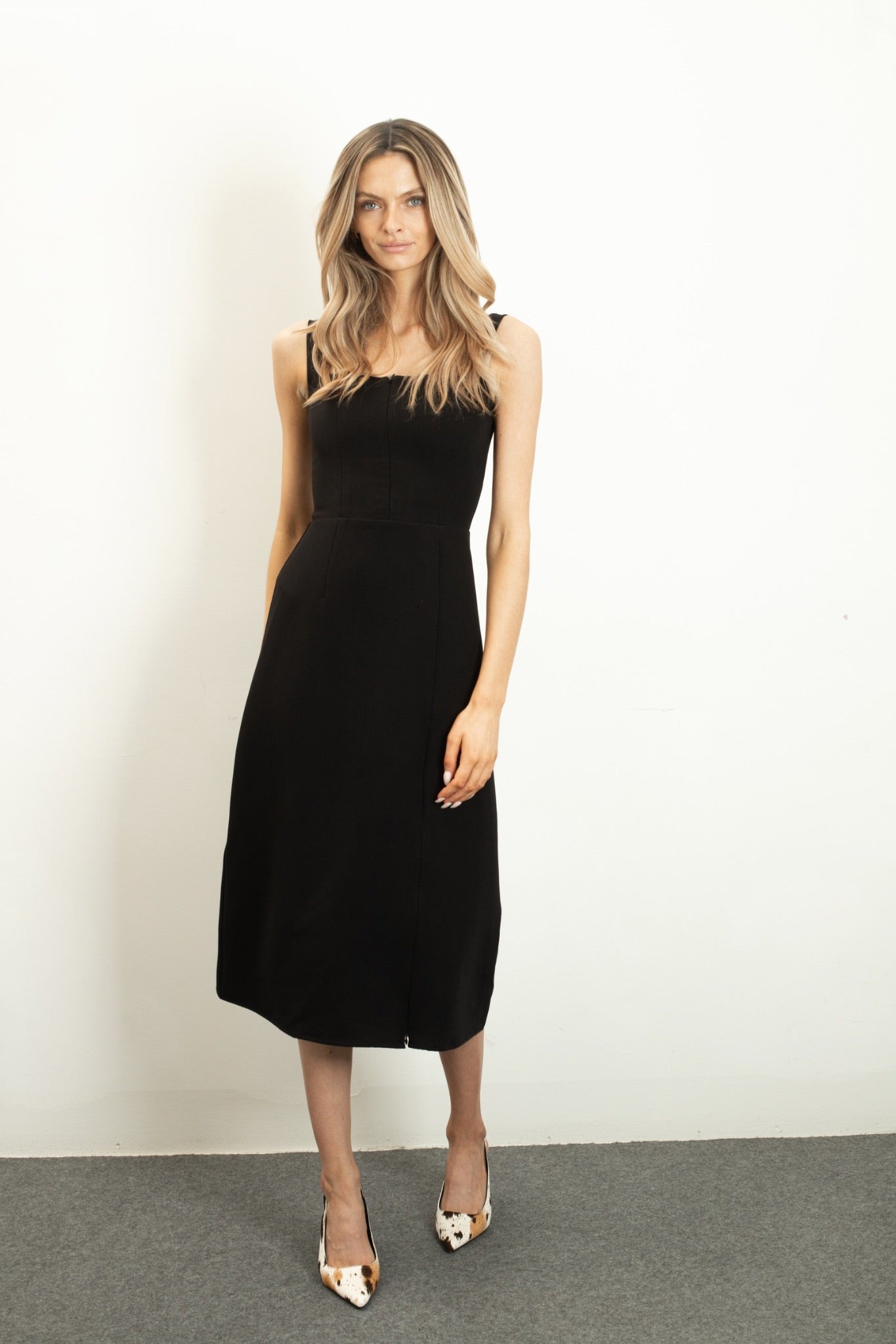 Double Agent Midi Dress